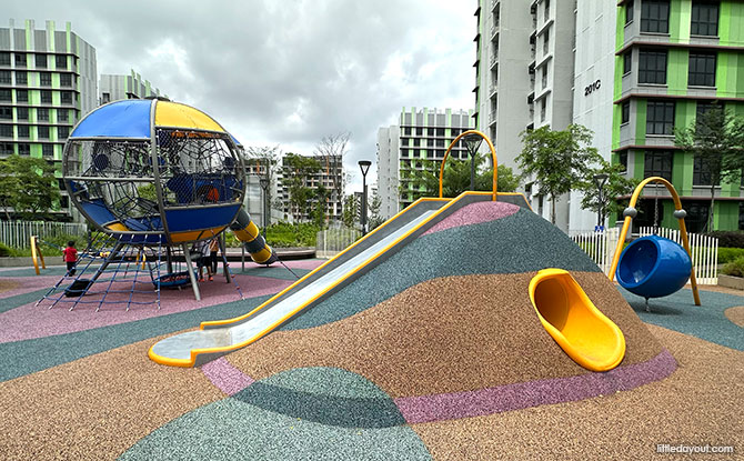 Slides and mounds
