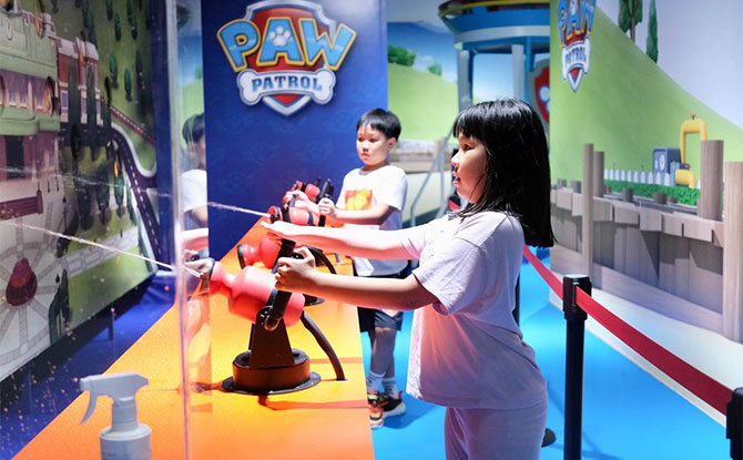 What to Expect at The World of Nickelodeon at Marina Square PAW Patrol – Fire Fighter Water Rescue