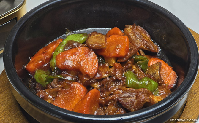 Tomato-Braised Beef Brisket.