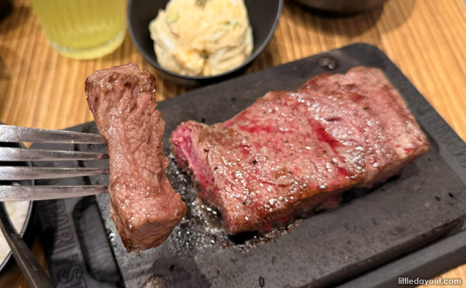 Yappari Steak: New Outlet, Same Wallet-friendly Steaks 3 The Yappari steak ($23.80 for 200g)