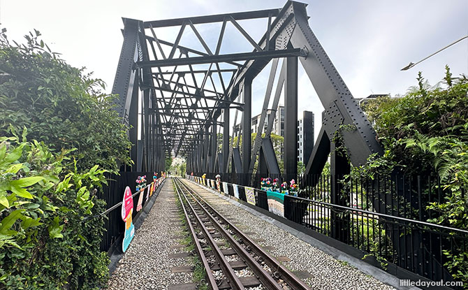 Truss Bridge decorated