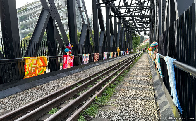 truss bridge at Bukit Timah