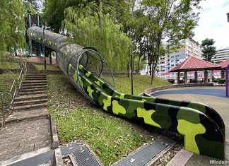 second part of the Yew Tee Park playground