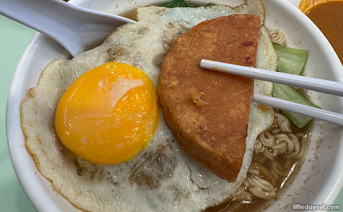 Noodles with Luncheon Meat