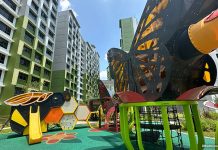 Yishun Boardwalk Playground: The Butterfly & The Bee Yishun Boardwalk Playground: The Butterfly & The Bee
