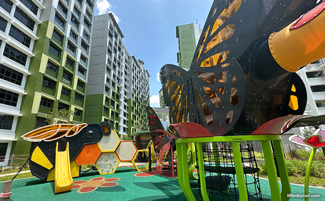 Yishun Boardwalk Playground: The Butterfly & The Bee Yishun Boardwalk Playground: The Butterfly & The Bee