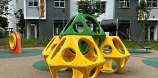 Yishun Glen Playgrounds: Three Play Areas With A Springer, Slides & See Saw