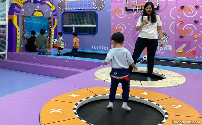 Interactive Trampoline