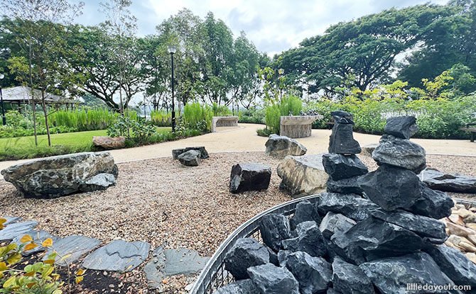 Interactive Rock Garden At Bedok Reservoir Park